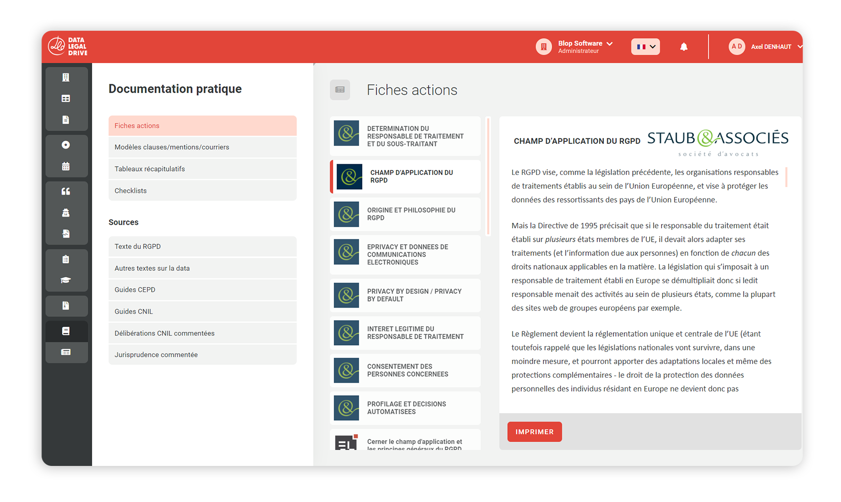 Retrouvez toute votre veille RGPD ainsi que des contenus pratiques à utiliser pour vous mettre en conformité
