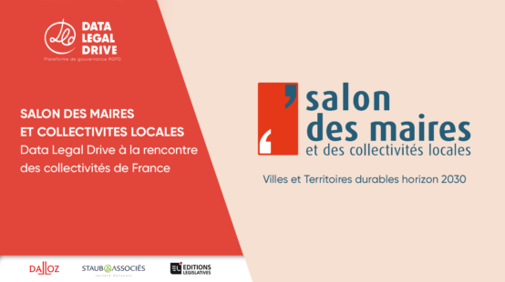 DATA LEGAL DRIVE au salon des maires