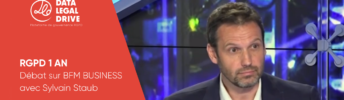 Sylvain Staub sur BFM TV pour les 1 ans du RGPD