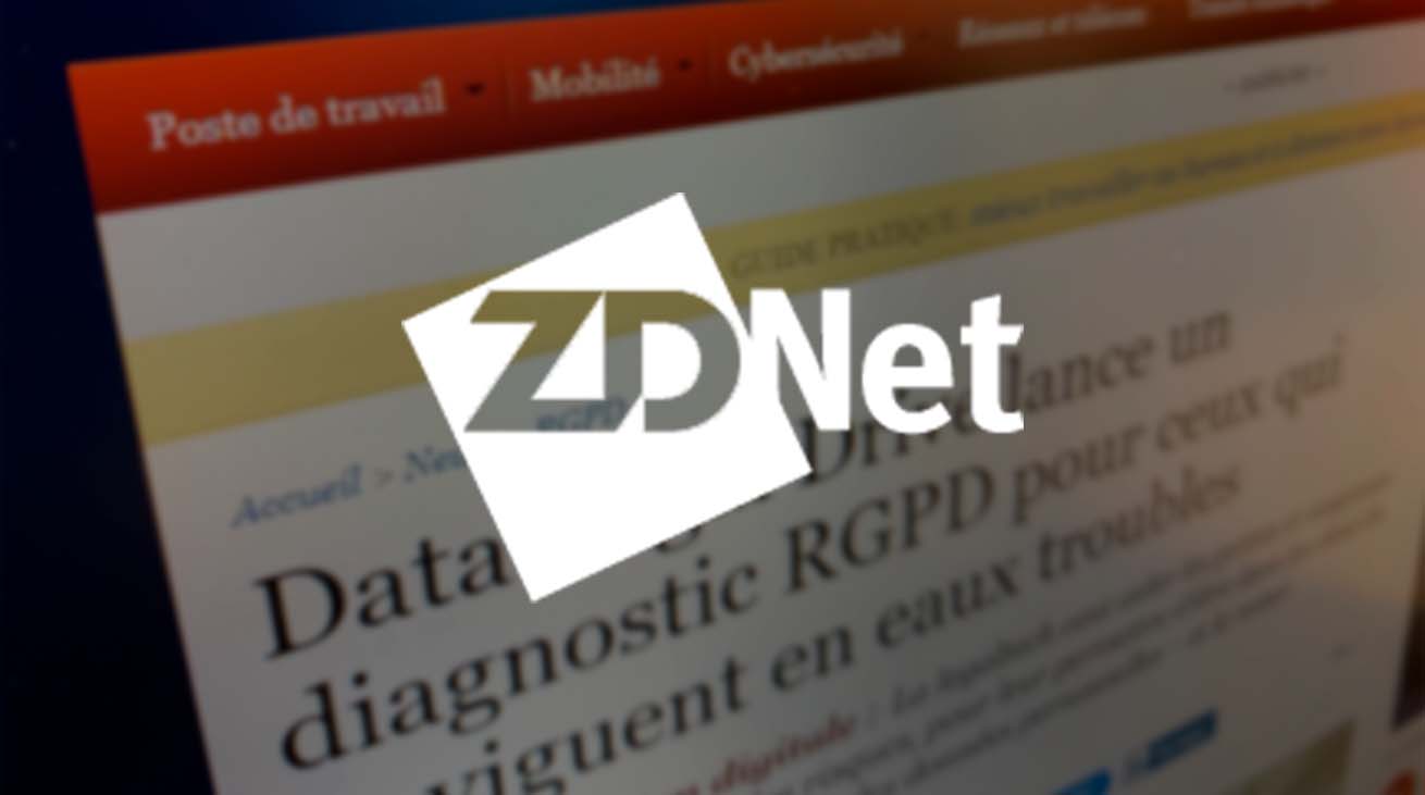 Lancement du Diagnostic RGPD par Data Legal Drive dans ZDNet